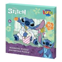 Puzzle 60 Magnetyczne Lilo&Stitch. Wydawca: Diakakis. SmakLiter.pl Opakowanie Puzzle 60 Magnetyczne Lilo&Stitch