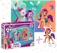 Opakowanie Puzzle 60 My Little Pony with charater figure