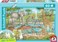 Opakowanie Puzzle 60 PQ Zwierzęta Afryki 114366
