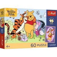 Opakowanie PUZZLE 60 PREMIUM PLUS KIDS Uśmiech i miód Kubuś Puchatek 17437