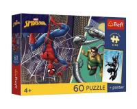 Opakowanie Puzzle 60 Spiderman + plakat TREFL