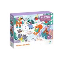 Opakowanie Puzzle 60 Zimowe zwierzęta