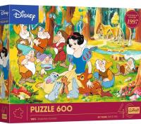 Puzzle 600 Królewna Śnieżka Disney. Wydawca: Trefl. SmakLiter.pl Opakowanie Puzzle 600 Królewna Śnieżka Disney