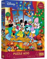 Puzzle 600 Myszka Miki i Przyjaciele Święta Disney. Wydawca: Trefl. SmakLiter.pl Opakowanie Puzzle 600 Myszka Miki i Przyjaciele Święta Disney