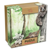 Opakowanie Puzzle 60el Niedźwiedzie