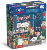 Puzzle 80 Look&Find Zimowe święta. Wydawca: Dodo. SmakLiter.pl Opakowanie Puzzle 80 Look&Find Zimowe święta