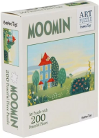 Puzzle artystyczne muminki zielone 200el. Wydawca: Barbo Toys. SmakLiter.pl Opakowanie Puzzle artystyczne muminki zielone 200el