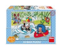 Puzzle baby 24 Krecik Wodne zabawy. Wydawca: Dino Toys. SmakLiter.pl Opakowanie Puzzle baby 24 Krecik Wodne zabawy