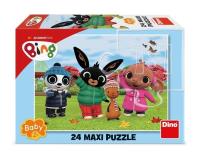 Puzzle baby 24 Królik Bing jesienną porą. Wydawca: Dino Toys. SmakLiter.pl Opakowanie Puzzle baby 24 Królik Bing jesienną porą