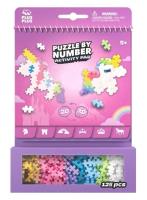 Puzzle By Number Activity Pad Bajkowy 125el. Wydawca: PLUS-PLUS. SmakLiter.pl Opakowanie Puzzle By Number Activity Pad Bajkowy 125el