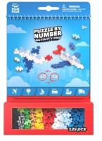 Puzzle By Number Activity Pad Transport 125el. Wydawca: PLUS-PLUS. SmakLiter.pl Opakowanie Puzzle By Number Activity Pad Transport 125el