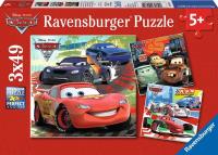 Opakowanie Puzzle Disney Auta 2 3x49