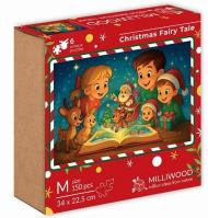 Puzzle drewniane 150 Świateczna Baśń. Wydawca: Alexander. SmakLiter.pl Opakowanie Puzzle drewniane 150 Świateczna Baśń
