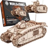 Puzzle drewniane 3D - Char B1. Wydawca: Little Story. SmakLiter.pl Opakowanie Puzzle drewniane 3D - Char B1