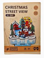 Puzzle drewniane 99el. Wydawca: SWEDE. SmakLiter.pl Opakowanie Puzzle drewniane 99el