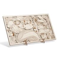 Opakowanie Puzzle drewniane - Abecadło z ZOO wypadło