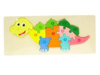 Opakowanie Puzzle drewniane Dino