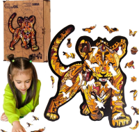 Opakowanie Puzzle drewniane eko 130 Simba A3