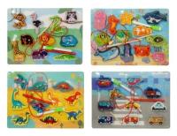 Opakowanie Puzzle drewniane MIX