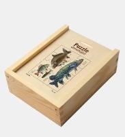 Opakowanie Puzzle drewniane Ryby