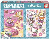 Opakowanie Puzzle Hello Kitty 2 x 500 el 114136