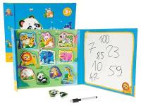 Opakowanie Puzzle i tablica suchościeralna z długopisem