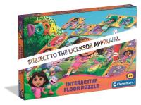 Puzzle Interaktywne na podłogę Dora 16687. Wydawca: Clementoni. SmakLiter.pl Opakowanie Puzzle Interaktywne na podłogę Dora 16687