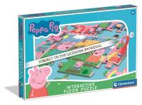 Puzzle Interaktywne na podłogę Peppa Pig 16688. Wydawca: Clementoni. SmakLiter.pl Opakowanie Puzzle Interaktywne na podłogę Peppa Pig 16688
