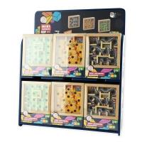 Opakowanie Puzzle IQ drewniany labirynt MIX