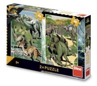 Opakowanie Puzzle Jurassic World Puzzle 2w1: 24 i 48el