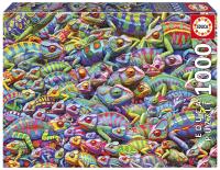 Opakowanie Puzzle Kameleonowy chaos 1000 el 114123