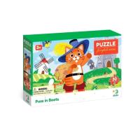 Opakowanie Puzzle Kot w Butach 30el