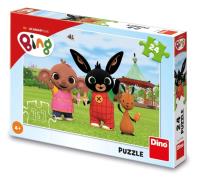 Puzzle Królik Bing i przyjaciele na lodach 24el. Wydawca: Dino Toys. SmakLiter.pl Opakowanie Puzzle Królik Bing i przyjaciele na lodach 24el