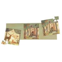 Opakowanie Puzzle magnetyczne Las