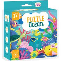 Puzzle Ocean 3+. Wydawca: Kangur. SmakLiter.pl Opakowanie Puzzle Ocean 3+