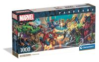 Opakowanie PUZZLE PANORAMA 1000 EL COMPACT Marvel Heroes vs.Villains