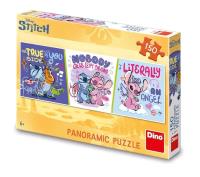 Opakowanie Puzzle panoramiczne Disney Stitch Relaks 150el
