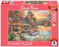 Puzzle PQ 1000 Chuck Pinson Domek na wakacje G3. Wydawca: Schmidt. SmakLiter.pl Opakowanie Puzzle PQ 1000 Chuck Pinson Domek na wakacje G3