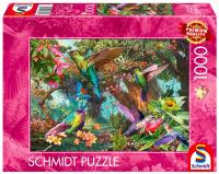 Puzzle PQ 1000 Kolorowe kolibry G3. Wydawca: Schmidt. SmakLiter.pl Opakowanie Puzzle PQ 1000 Kolorowe kolibry G3