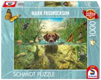 Puzzle PQ 1000 Mark Fredrickson Psia kąpiel G3. Wydawca: Schmidt. SmakLiter.pl Opakowanie Puzzle PQ 1000 Mark Fredrickson Psia kąpiel G3