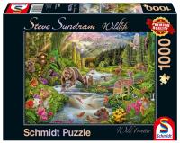 Puzzle PQ 1000 Steve Leśne zwierzęta G3. Wydawca: Schmidt. SmakLiter.pl Opakowanie Puzzle PQ 1000 Steve Leśne zwierzęta G3