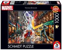 Puzzle PQ 1000 Thomas Kinkade Thor Marvel G3. Wydawca: Schmidt. SmakLiter.pl Opakowanie Puzzle PQ 1000 Thomas Kinkade Thor Marvel G3