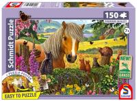 Puzzle PQ 150 Miłe spotkanie G3. Wydawca: Schmidt. SmakLiter.pl Opakowanie Puzzle PQ 150 Miłe spotkanie G3