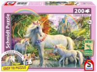 Puzzle PQ 200 Rodzina jednorożców G3. Wydawca: Schmidt. SmakLiter.pl Opakowanie Puzzle PQ 200 Rodzina jednorożców G3