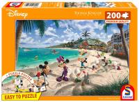 Puzzle PQ 200 Thomas Kinkade Myszka Miki & Minnie. Wydawca: Schmidt. SmakLiter.pl Opakowanie Puzzle PQ 200 Thomas Kinkade Myszka Miki & Minnie