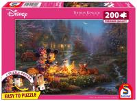 Puzzle PQ 200 Thomas Kinkade Myszka Miki & Minnie. Wydawca: Schmidt. SmakLiter.pl Opakowanie Puzzle PQ 200 Thomas Kinkade Myszka Miki & Minnie