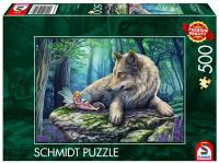 Puzzle PQ 500 Wilk i wróżka G3. Wydawca: Schmidt. SmakLiter.pl Opakowanie Puzzle PQ 500 Wilk i wróżka G3