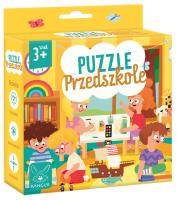 Puzzle Przedszkole 3+. Wydawca: Kangur. SmakLiter.pl Opakowanie Puzzle Przedszkole 3+