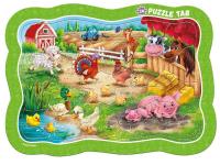 Puzzle ramkowe. Farma. Wydawca: Roter Kafer. SmakLiter.pl Opakowanie Puzzle ramkowe. Farma