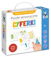 Puzzle sensoryczne Cyferki Kapitan Nauka. Wydawca: Edgard PAP. SmakLiter.pl Opakowanie Puzzle sensoryczne Cyferki Kapitan Nauka